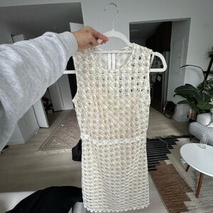 Elie Tahari - Size 2 - Tweed & Silk A- line dress